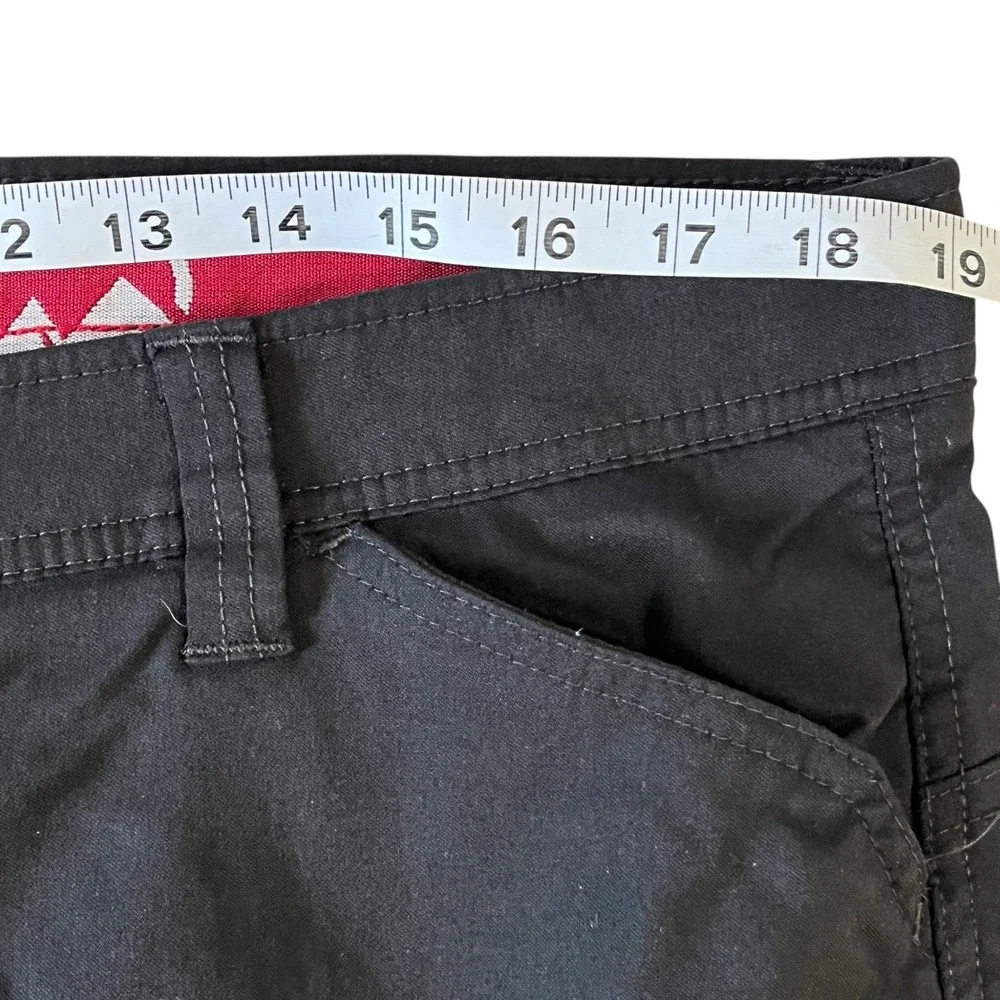 Wrangler Outdoor All Terrain Cargo Pants Men 38x30 Black Straight Fit - Picture 5 of 6